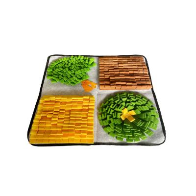 China Viable Dog Food Mat Pet Slow Feeders Sniff Mat Smelt Pet Sniff Mat for sale