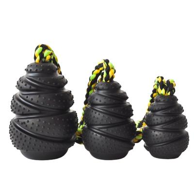 China Viable BPA Free Natural Extreme Tug Toy For Treats Long Lasting Interactive Dog Treat Toys for sale