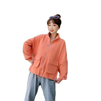 China 2021NEW wholesale high quality QUICK DRY long soft jacket sleeve tops Terry Full Zip Hoodie Sweatshirt for women for sale