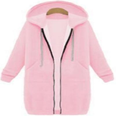 China Women's Winter Hooded Coat Comfortable Warm Casual Breathable Solid Color Long Sleeve Coat for sale