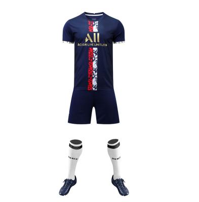 China Breathable Factory Custom Paris Jersey 22 23 Quick Dry Football Shirt Soccer Jersey Football Uniform Soccer Wear No. 30 for sale