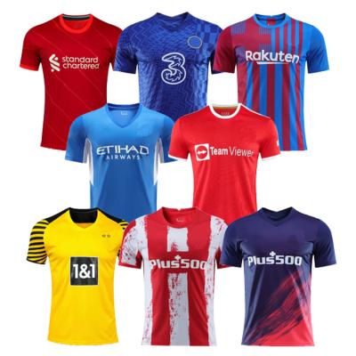 China 2020 Wholesale Thailand Quality Euro Throwback Breathable Soccer Jersey Tee Shirt for sale