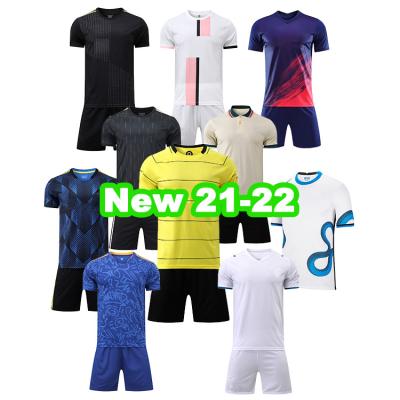 China Breathable Youth Soccer Practice Jersey Subliminated Premium Heavy Soccer Jersey 2021/22 for sale