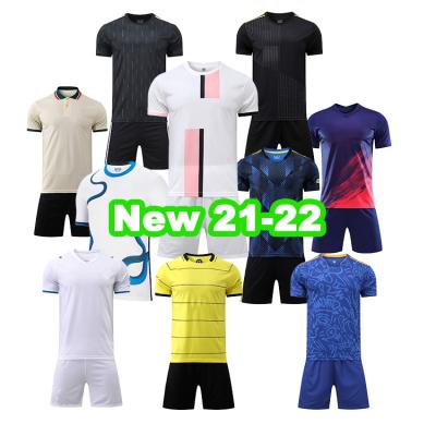 China Breathable High School Football Jersey With Own Name Football Jersey Thai Quality for sale