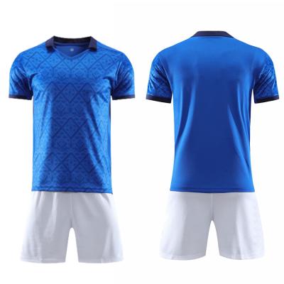 China Cheap Breathable Custom Gym Soccer Jersey Football Uniform Kit Thaila 2021/2022 Wear Kit for sale