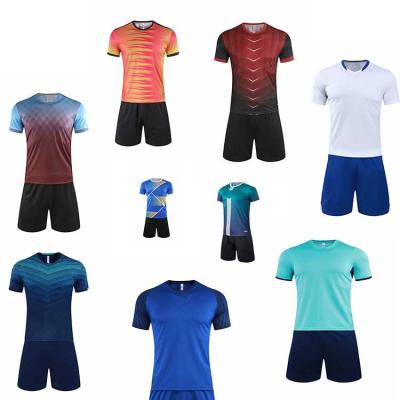 China Sets Customized Latest Design Mens Kids Soccer Jersey Football Uniforms Training Jacket Soccer Wear for sale