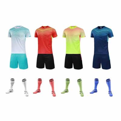 China Cheap Sets Sports Wear Adults Soccer Jersey Men Thailand Soccer Shirts Soccer Training Wear Uniforms for sale