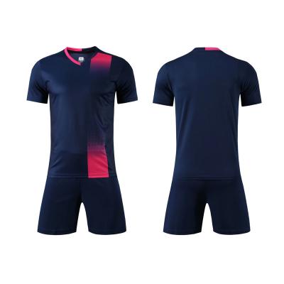 China Wholesale High Quality Uniform Custom Sets 2021 Factory Price Soccer Jersey Adult Football for sale