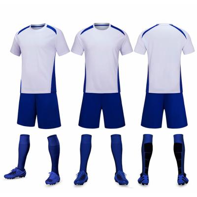 China Squares Wholesale Vintage Football Uniform Designs Sport Mens Training Football Uniform Jersey for sale