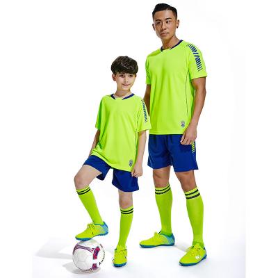 China Breathable soccer wear football sets uniform thai quality football shirt Soccer Wear For Boys for sale