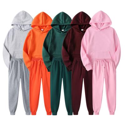 China Custom Made Viable Logo Wholesale Plus Size Women's Jogging Suits Slim Two Piece Set Tailored Tracksuits Set for sale