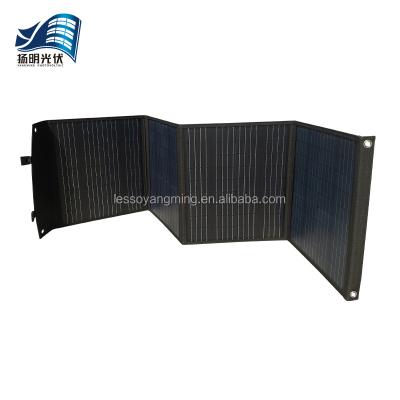 China Solar System Solar Power Panels 60w 120w 200w App Folding Solar Panel Monocrystalline Photovoltaic Charger for sale