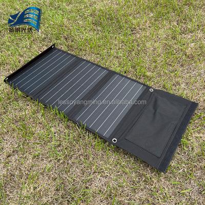 China Solar System Competitive Price All Solar Panels Black Photovoltaic Panel EMS Foldable Solar Panel for sale