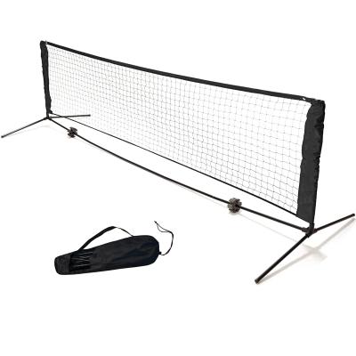 China Portable High Quality Portable Pickleball Paddle Sports Barrier Netting Net Pickleball Tennis Net for sale