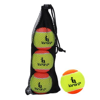 China Improve Beach Tennis Skills Cricket Tennis Balls Soft Tennis Balls Beach Tennis Ball 3 Pcs 1 Bag for sale