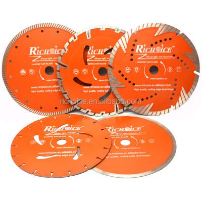 China RICHOICE Granite 115mm 125mm 150mm 180mm Diamond Saw Blade Hot Pressed 230mm for Marble Granite Stone Cutting for sale