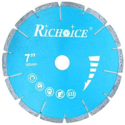 China Stone Cutting Richoice 100/115/125mm hot pressed turbo diamond cutting disc super thin diamond turbo saw blade for granite ceramic marble for sale