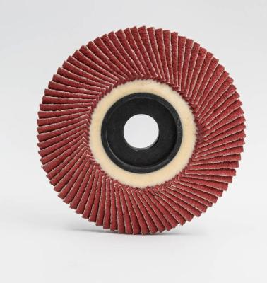 China Richoice Metal Stainless Steel Disc Abrasive Cloth 125mm Fin Disc / Polishing Fin Polishing Wheel For Metal for sale