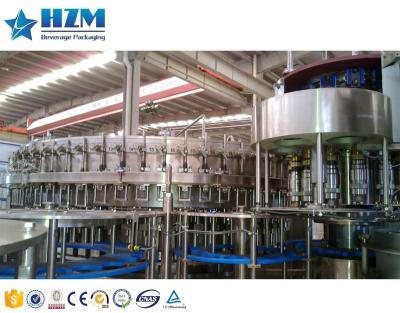 China Carboneted Beverage / Automatic Soft Drinks Soft Drinks / Soda Water 24,000BPH Carbonated Beverage Beverage Filling Machine for sale