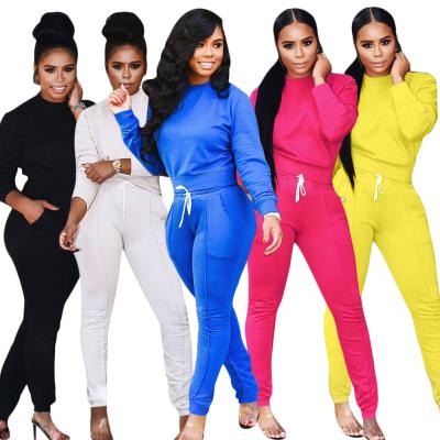 China New Spring Ladies Breathable Wholesale Custom Sports Suits Fitness Tracksuits Women Two Piece Tracksuit Sets for sale