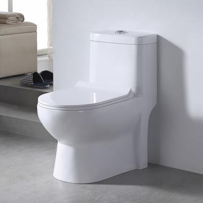 China Double-flush factory direct sale bathroom wash down porcelain toilet with splash proof for sale