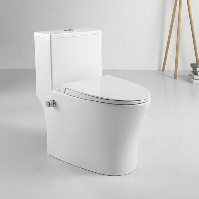 China Double-flow Chinese Toilet One Pcs Washdown Bidet Toilet Superman Bathroom Set for sale