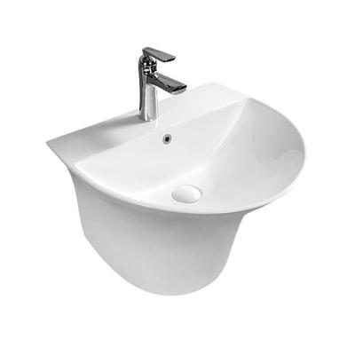 China Modern Cheap Price Bathroom Sanitary Ware Ceramic Wall Hung Hand Wash Ceramic Toilet Basin Price for sale