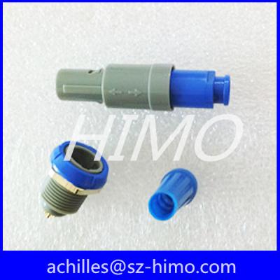 China 6 pin push pull plastic connector self-locking system PAGPKG for sale