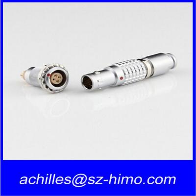 China Lemo FGG.0B.304.CLAD52Z Circular Connector 0B Series Plug, 4, Pin Solder, Cable Mount for sale