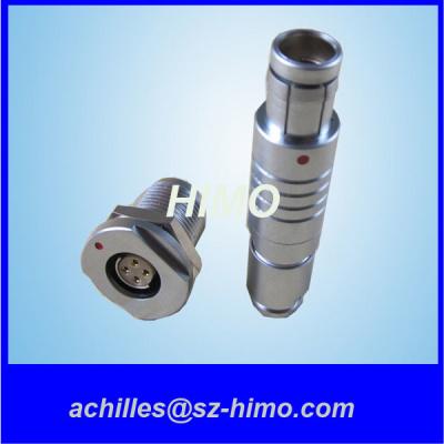 China high performance 10 pin self-locking Fischer chassis mount connector for inspection equipment for sale