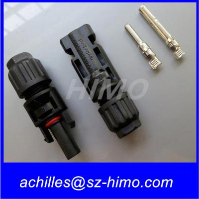 China best offer MC4 Cable Connector Male+Female Wire Solar Panel Cable Connector for sale