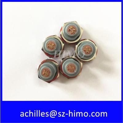 China push pull 4pin lemo plastic circular connector PAG PKG female panel mount receptacle for sale