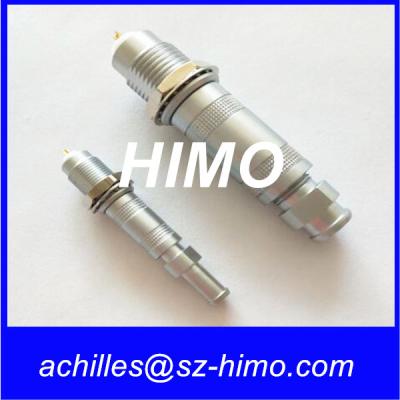 China Circular cable Push-pull lemo coaxial Connectors with 500m/s² Acceleration and 1kPa Vibration for sale