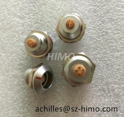 China China Manufacturer Plated Chrome 14 16 18 Pin Lemo Waterproof Connector Ip68 Female Receptacle for sale