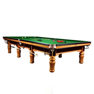 China Leather Pocket Made in China High Performance Leather Pocket Cushion Rubber Snooker Table for sale