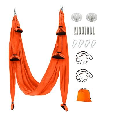 China Safe High Quality Yoga Exercises Aerial Yoga Hammock Set Yoga Swing for sale