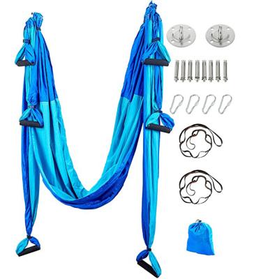 China Fitness Adult Home Aerial Yoga Gym Yoga Swing Hammock Trapeze Sling Inversion Flying Tool for sale