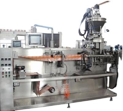 China HFFS Food Packaging Machine for Dry Powders Mixes Granules for sale