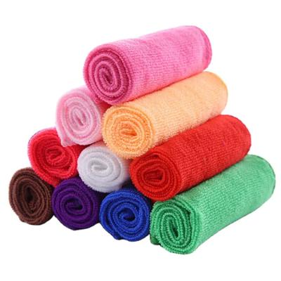 China Factory direct sale viable custom microfiber towel car cleaning towel washing dish drying microfiber towel for sale