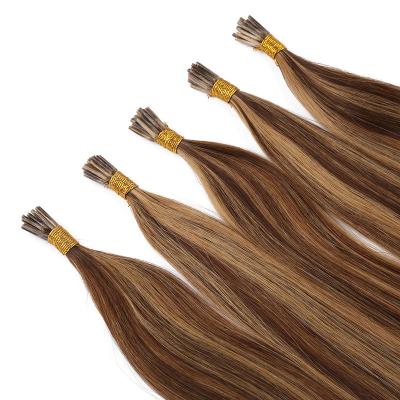 China Curly Wholesale Price Brazilian Curl Hair I Tip Raw Virgin Hair Extension for sale