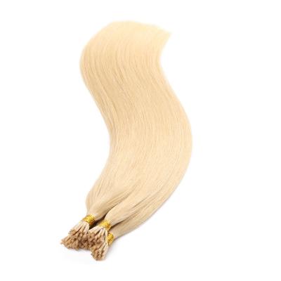 China 100g Silky Straight Wave Blonde Color Deep Ends Tip i Hair Extensions for sale