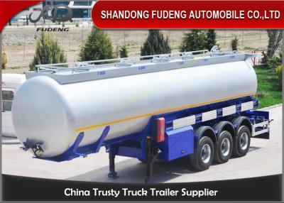 China 3 Axles 42 CBM Fuel Tanker Semi Trailer  FUWA axles diesel tanker trailer for sale for sale