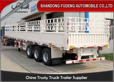China 40 pies de los árboles de ganado de remolques multi del transporte para el transporte a granel animal del grano en venta
