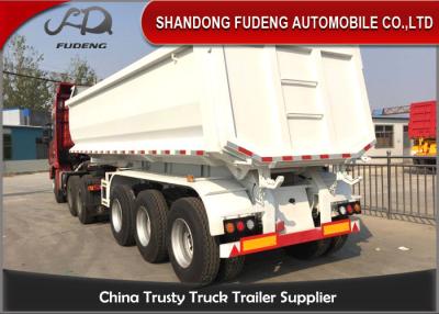 China High Strength Steel  Dump Semi Trailer 5mm-8mm Bottom Plate 25CBM for sale