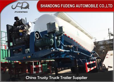 China 50cbm Bulk Cement Tank Semi Trailer , Silo Bulker Cement Tank Trailer for sale