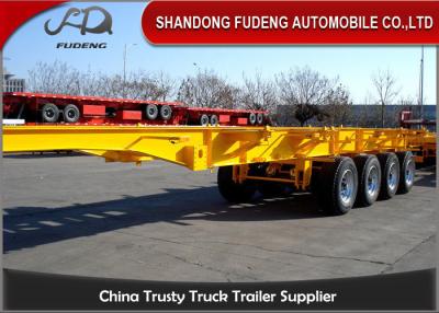 China 2 / 3 Axle Skeletal Semi Trailer ,  40 Ton 20ft 40ft Skeletal Trailer  for sale