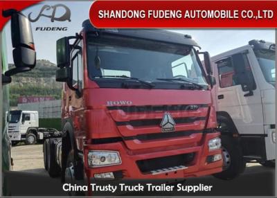 China 371 van het de Aandrijvingswiel 6x4 van de paardmacht de Vrachtwagen van de de Tractorstortplaats Te koop