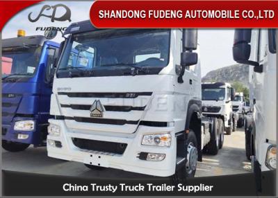 China Low Bumper 6x4 Customized 371HP Tractor Head Trucks for sale