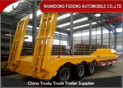 China Lassenvervoer Q345B 13M Lage de Lader Semi Aanhangwagen van 70T Te koop