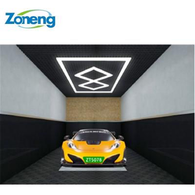 China Hot Seamless and Easy Installation Factory Sales Family Car Showroom Led Lighting Garage Lights Quadrilateral Ceiling Lights for sale